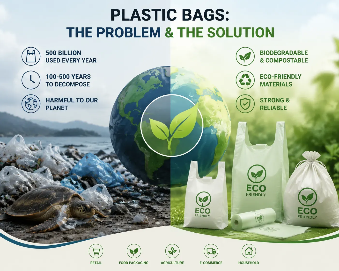 new-Eco-friendly plastic bag production new-Eco-friendly plastic bag production